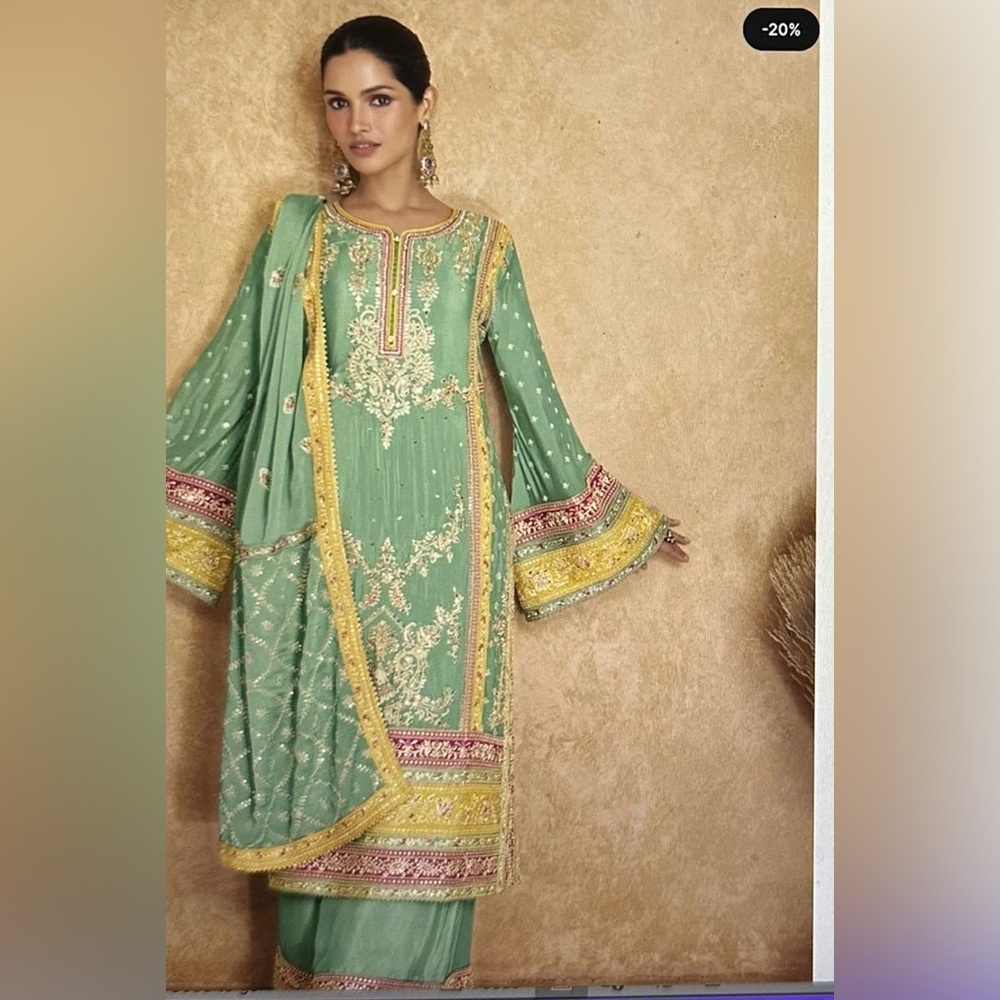 Pakistani 3 piece suit